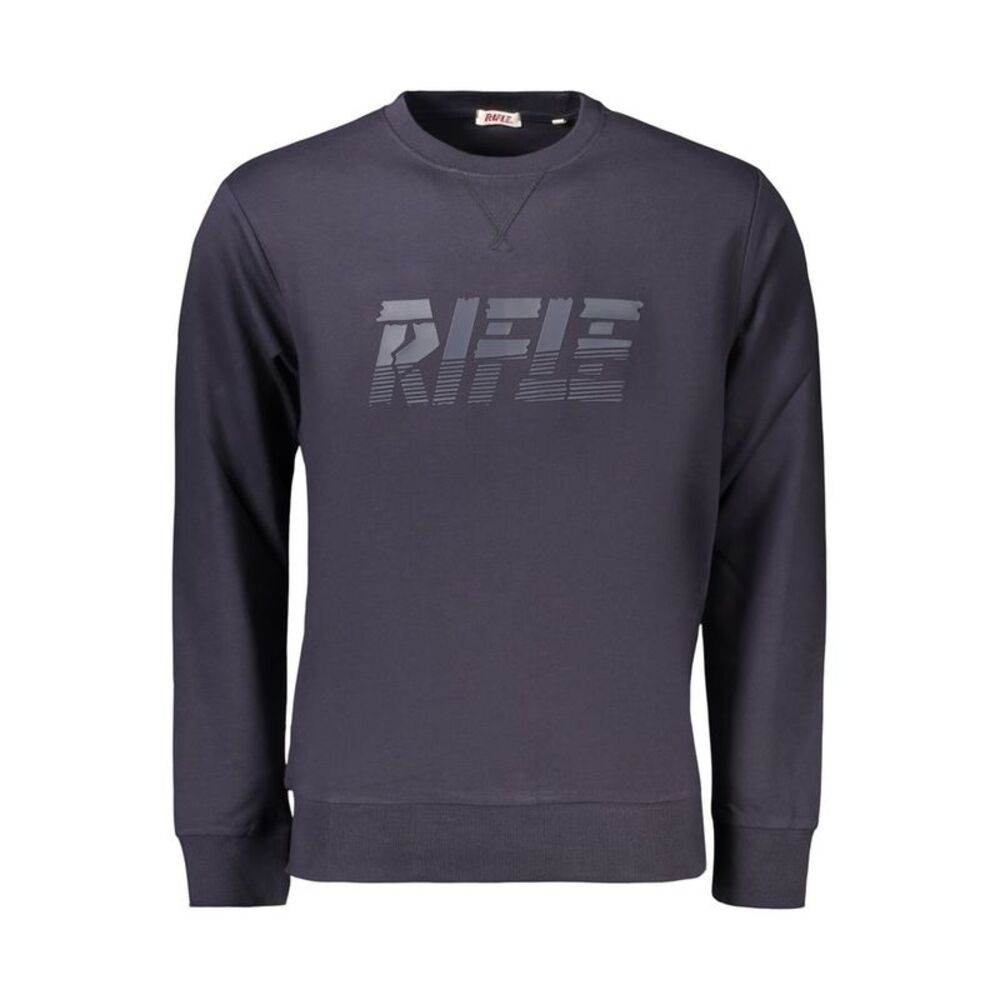 Rifle Blue Cotton Men's Men's Sweatshirt